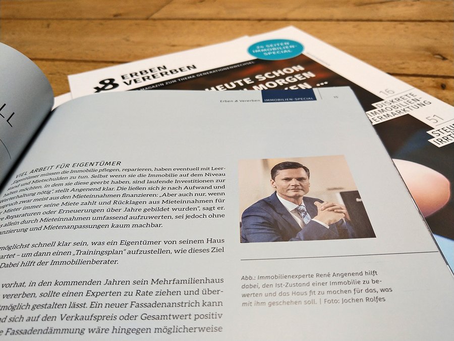 Magazin Erben & Vererben – alles rund um Erbschaften und Nachfolgeregelung