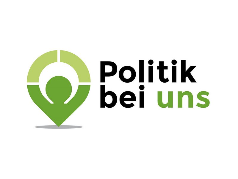 Das von anatom5 neu entwickelte Logo Politik bei uns