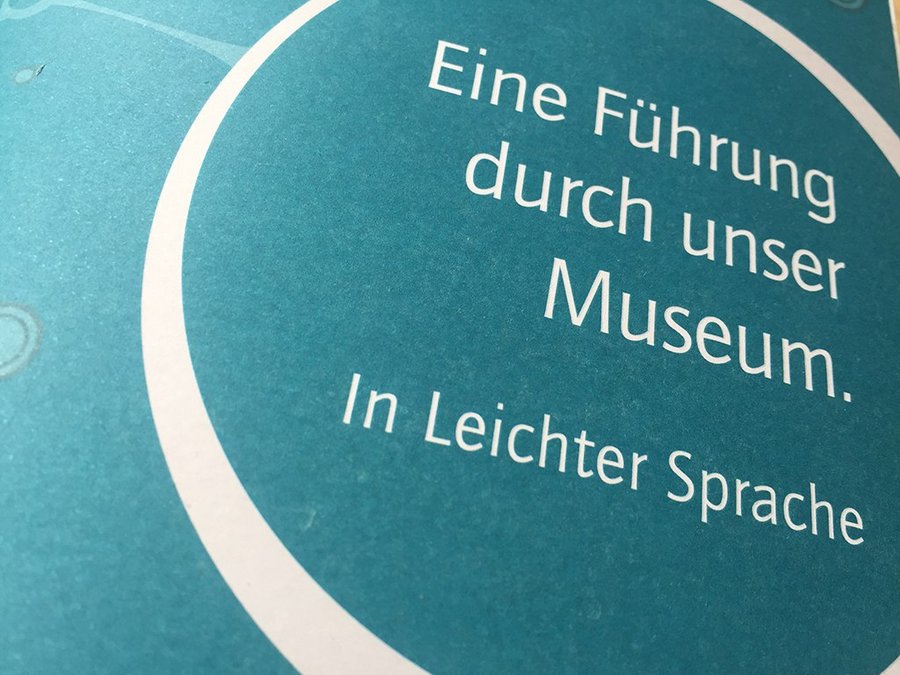 Titelseite Museumsführer Westlausitz in Leichter Sprache