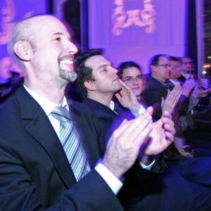 Jörg Morsbach, Geschäftsführer anatom5 freut sich über die BIENE-Awards